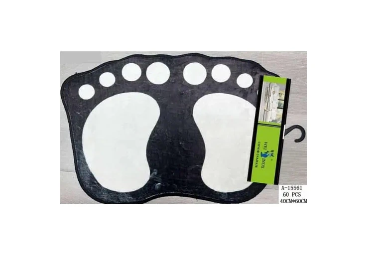 Covor Baie 40x60Cm Textil A-15561 WEI